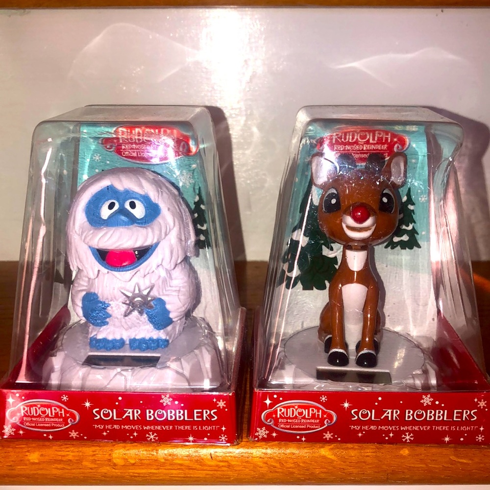 COPY - Rudolf the Red-Nose Reindeer bobble heads